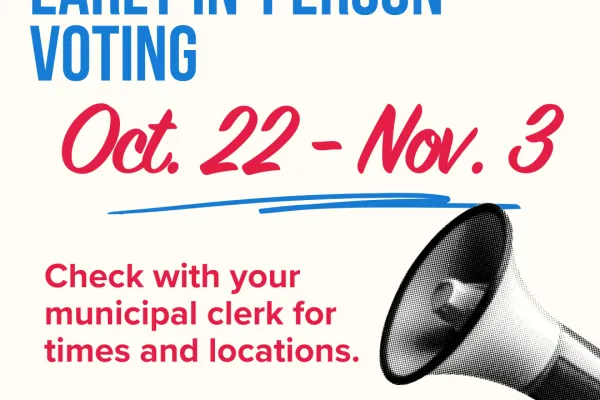 Early Voting Graphic
