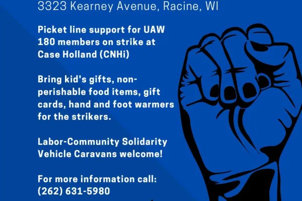 UAW 180 Solidarity Day Flyer 