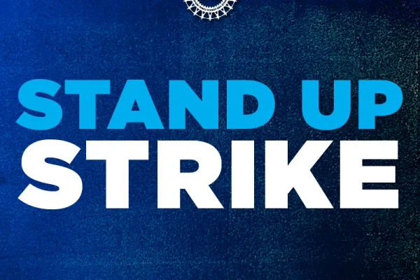 Stand up Strike graphic