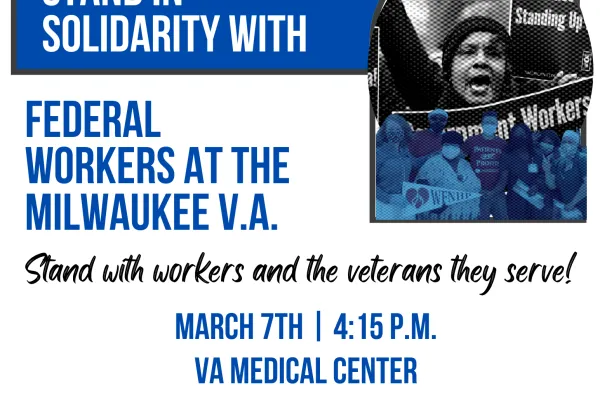 VA rally flyer