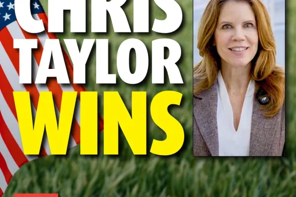 graphic:  Chris Taylor wins 