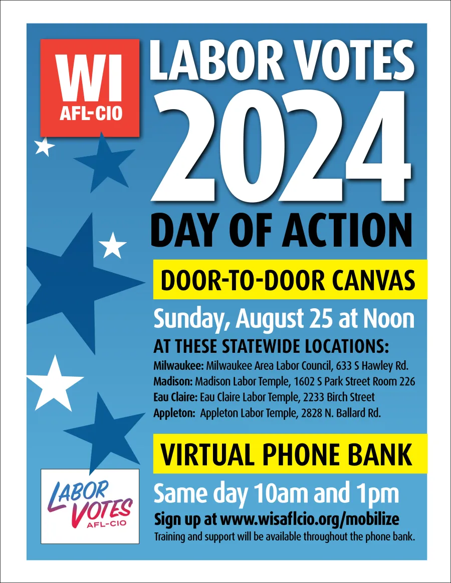 Graphic:  day of action flyer 