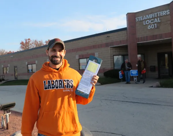 LIUNA canvasser